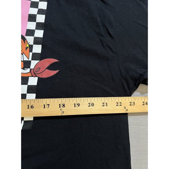 Cartoon Network Powerpuff Girls Shirt‎ Mens XL Black Logo Short Sleeve Tee - Picture 6 of 8